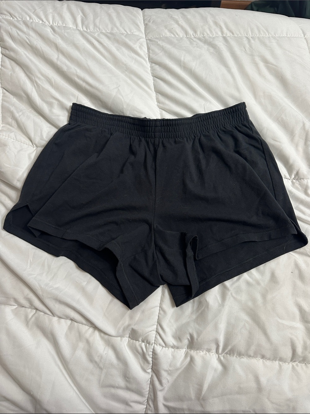 SKIMS Black Women's Athletic Lounge Shorts